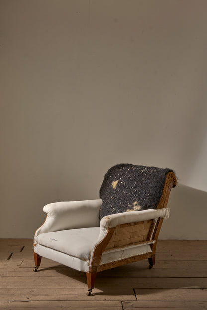 Early 20th century Very large deep seated country house armchair