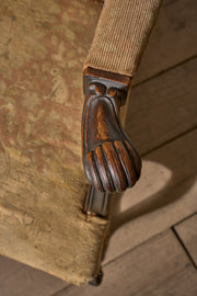 George 1st Style Irish armchair in Tapestry fabric - TallBoy Interiors