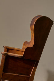 18th century Oak lambing rocking chair - TallBoy Interiors