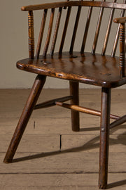 18th Century Ash and Elm hoop back windsor chair - TallBoy Interiors
