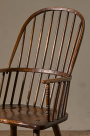 18th Century Ash and Elm hoop back windsor chair - TallBoy Interiors