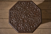 19th Century Anglo Indian Padauk side table - Leaf design - TallBoy Interiors