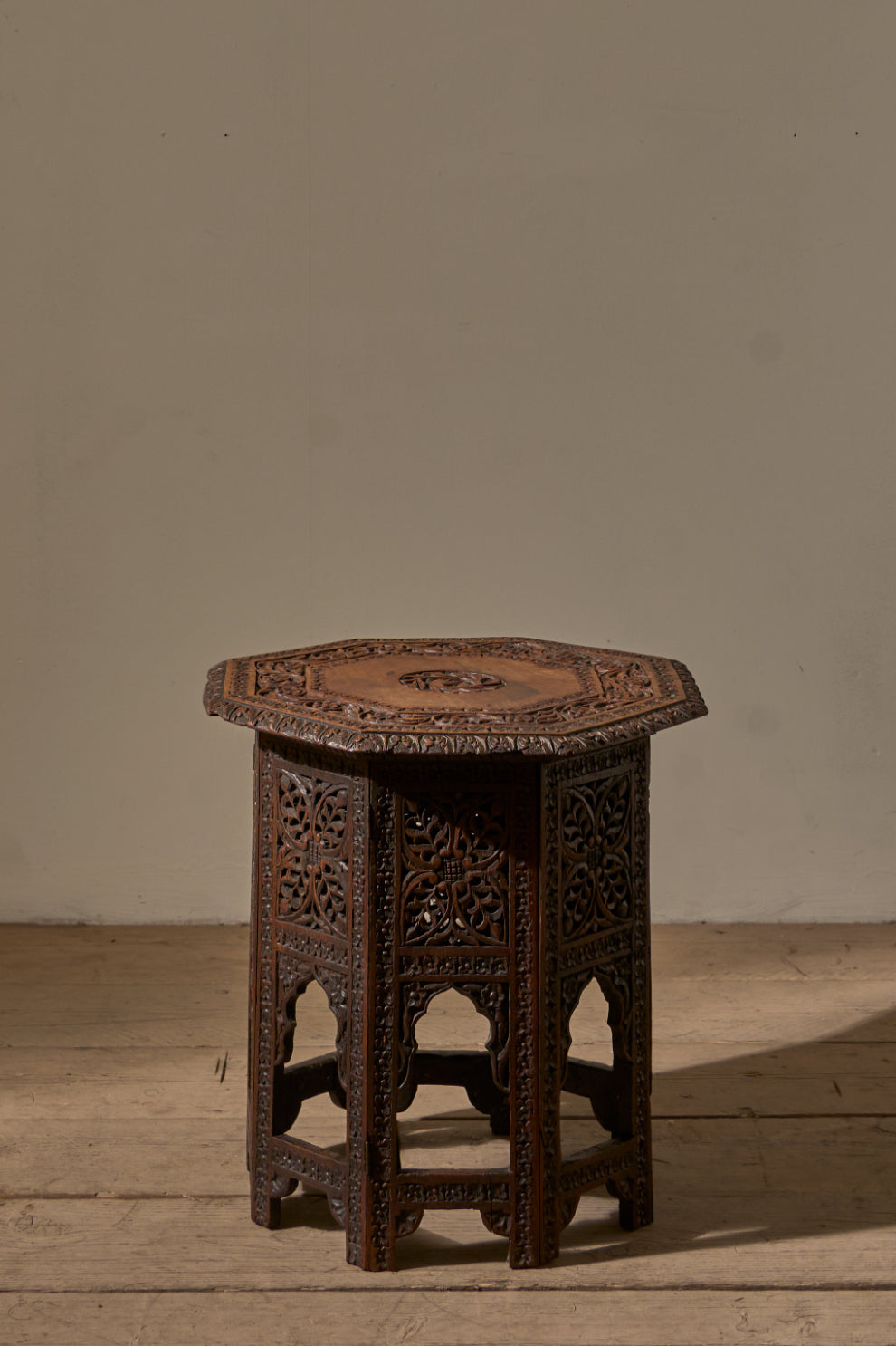 19th Century Padauk Anglo Indian side table - Dragon - TallBoy Interiors