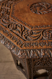 19th Century Padauk Anglo Indian side table - Dragon - TallBoy Interiors
