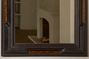 Very large 19th century Italian Ebonised and faux tortoiseshell mirror - No3 - TallBoy Interiors