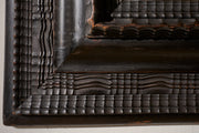 Very Large 19th century Ebonised Italian wall mirror - No4 - TallBoy Interiors