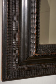 Very Large 19th century Ebonised Italian wall mirror - No4 - TallBoy Interiors