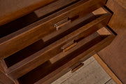Mid 20th century Oak brutalist sideboard - TallBoy Interiors