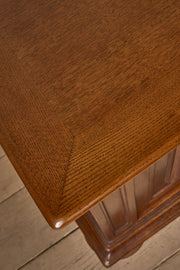 Mid 20th century Oak brutalist sideboard - TallBoy Interiors