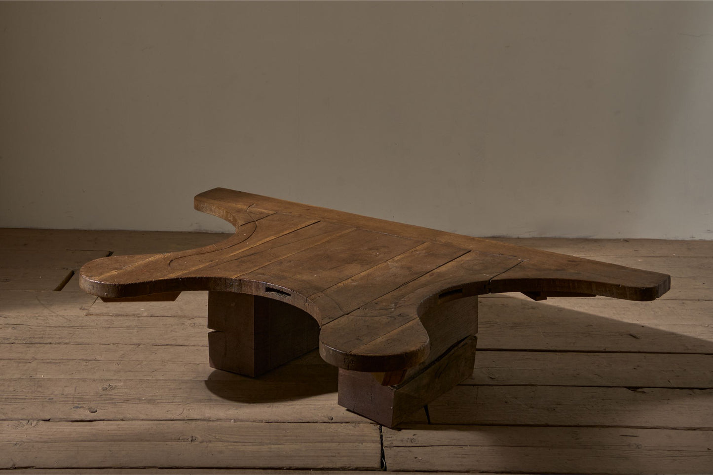 19th Century Jewellers bench coffee table