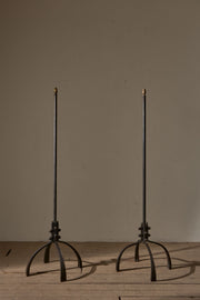 Pair of Mid 20th century Brutalist floor lamps - TallBoy Interiors