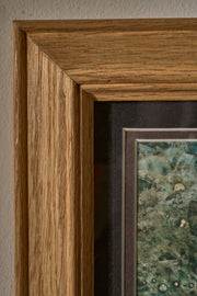 Pair of original Mixed media abstract paintings by Philip Wiseman - TallBoy Interiors