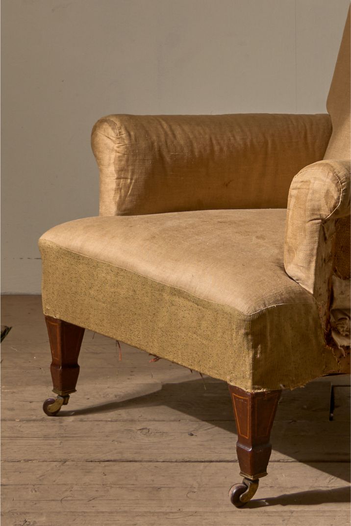 19th Century country house armchair by James Shoolbred