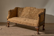 19th Century ball and claw footed campaign sofa - TallBoy Interiors