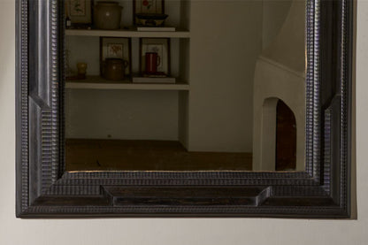 Large 19th century Ebonised Italian wall mirror - No5