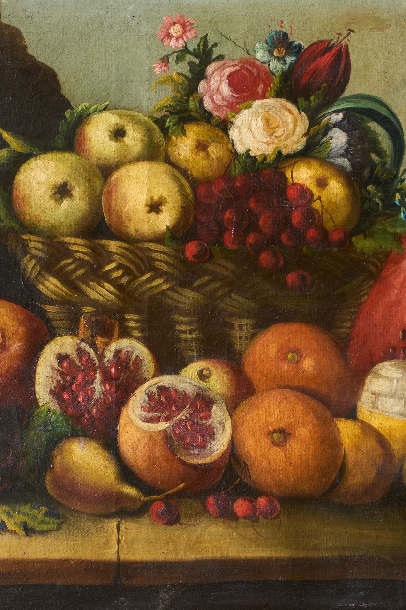 18th Century Italian Still life - Apples and Oranges