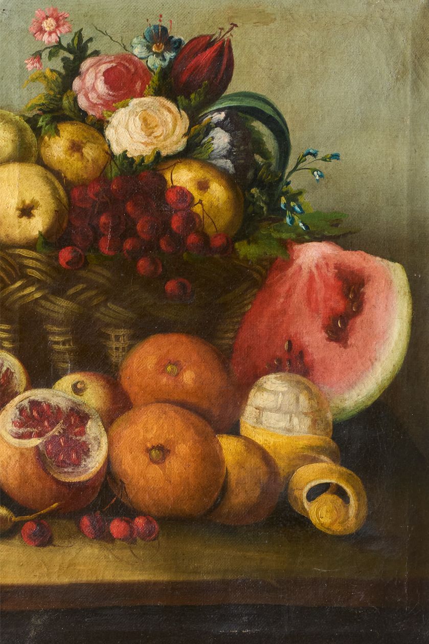 18th Century Italian Still life - Apples and Oranges
