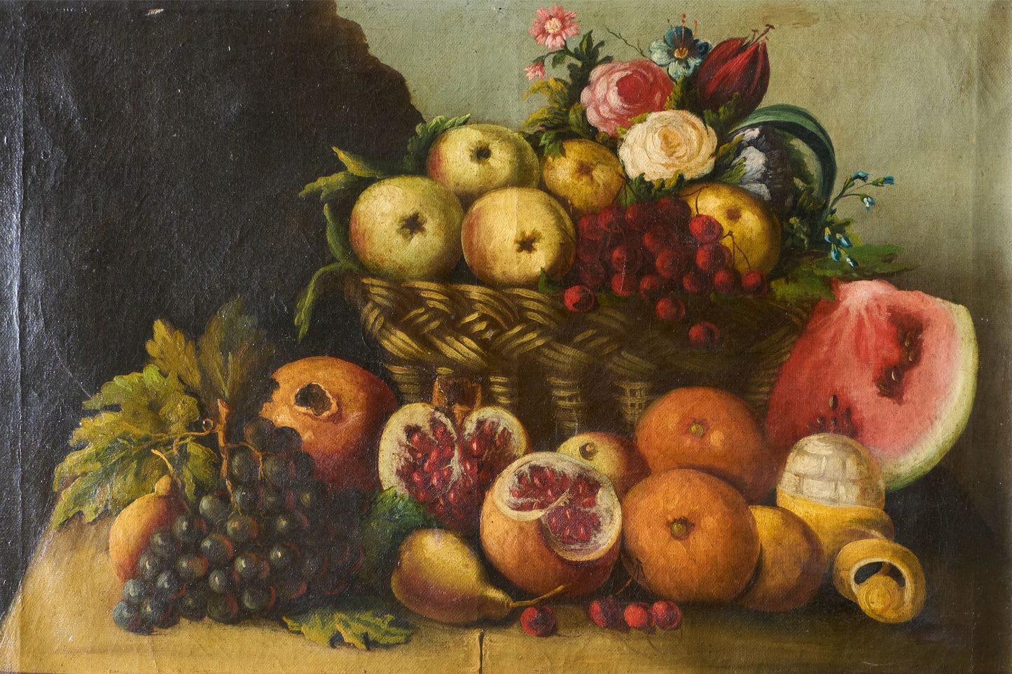 18th Century Italian Still life - Apples and Oranges