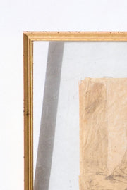 18th Century Sketch titled - Old man and his 3 sons - TallBoy Interiors