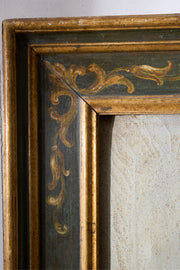 Large 18th Century Italian painting of Flowers
