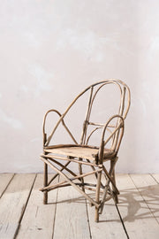 19th Century Adirondack folk art Stick chair - TallBoy Interiors