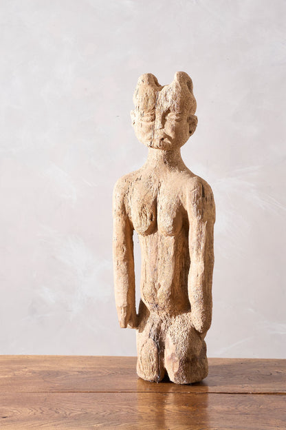 Large 20th Century carved wood African figure