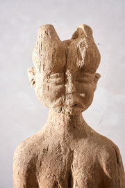 Large 20th Century carved wood African figure - TallBoy Interiors