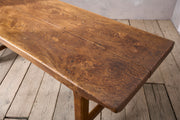 18th Century two plank elm dining table - TallBoy Interiors