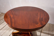 19th century Mahogany Gueridon table with ball detail - TallBoy Interiors