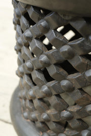 Pair of 20th century Carved African coffee tables