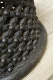 Pair of 20th century Carved African coffee tables
