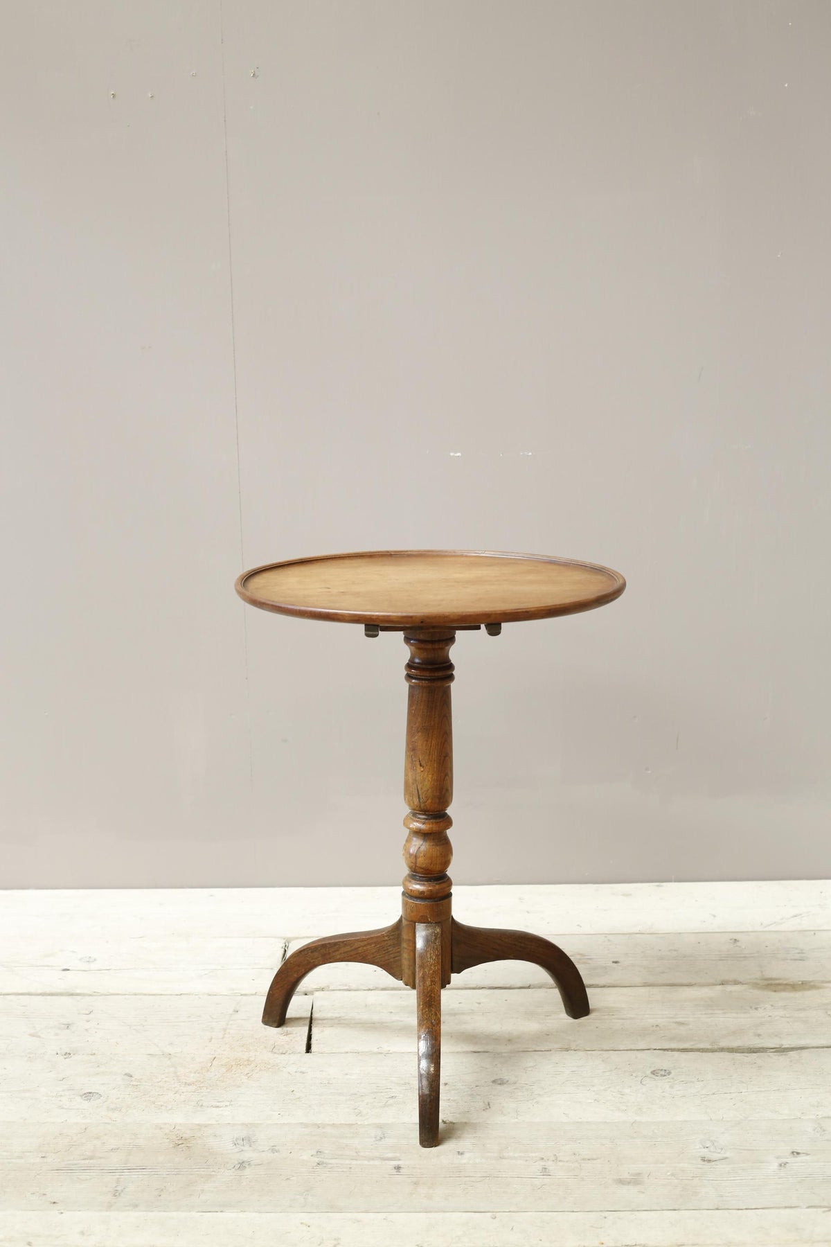 18th century Georgian oak wine table - TallBoy Interiors