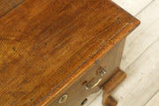 18th century Georgian lowboy with fret work boarder - TallBoy Interiors