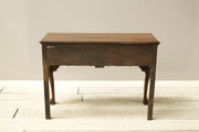 18th century Georgian lowboy with fret work boarder - TallBoy Interiors