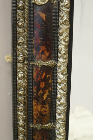 18th century French Tortoise shell cushion mirror