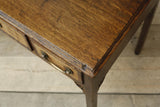 18th century Georgian oak writing table