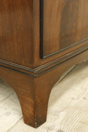 Edwardian flame mahogany chest of drawers by Marsh, Jones & Cribb - TallBoy Interiors
