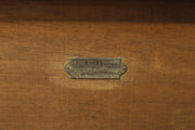 Edwardian flame mahogany chest of drawers by Marsh, Jones & Cribb - TallBoy Interiors
