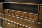 18th century English oak dresser on tall legs