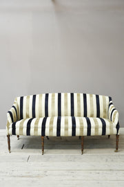 Georgian country house sofa with shaped arms