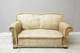 1920's English drop arm club sofa