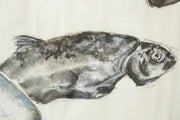 21st century oil, chalk and charcoal artwork - Rainbow Trout - TallBoy Interiors