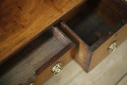 Georgian Regency mahogany reeded writing desk