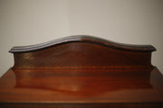 Edwardian mahogany glazed cabinet - TallBoy Interiors