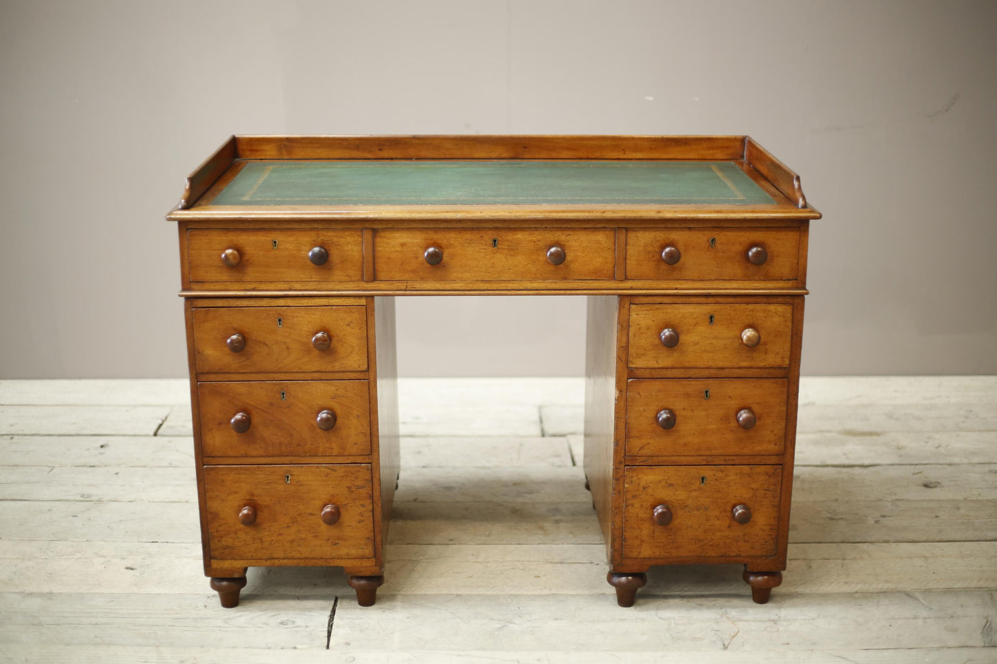 Georgian mahogany campaign desk