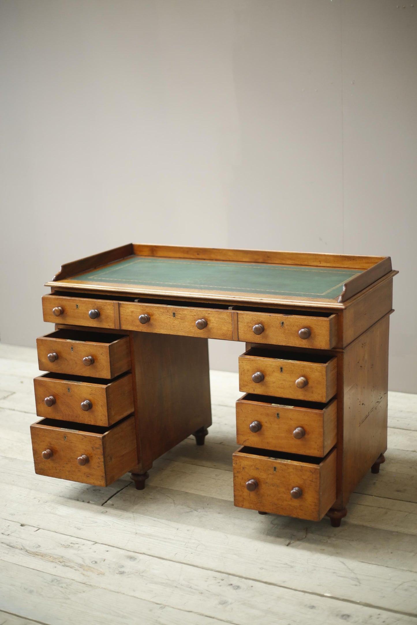 Georgian mahogany campaign desk