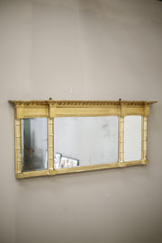English Regency period gilt overmantel mirror - TallBoy Interiors