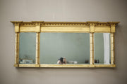 English Regency period gilt overmantel mirror - TallBoy Interiors
