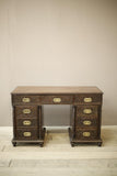 19th century Anglo-Indian Padouk campaign desk