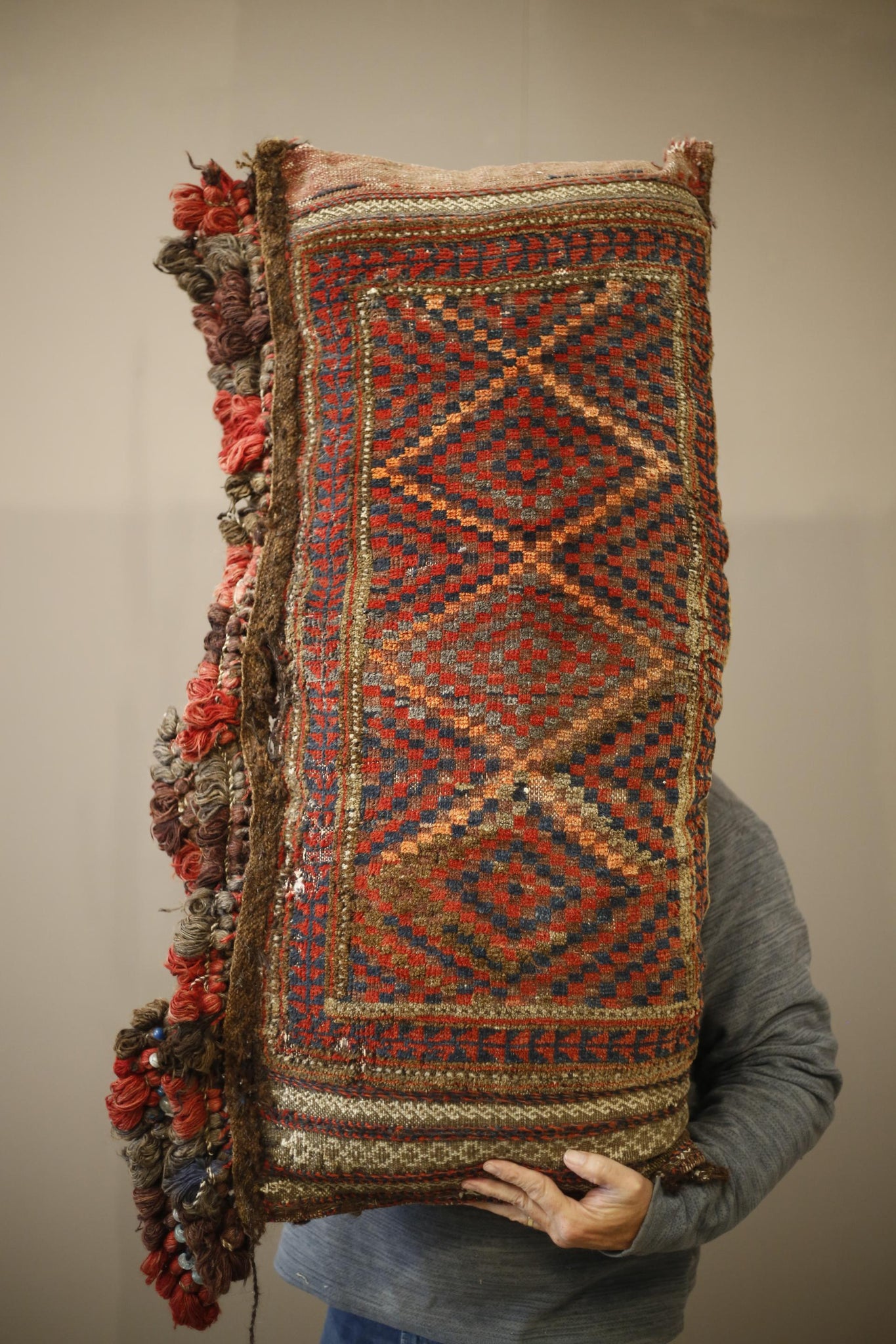 Kilim Tribal bag cushion - No3